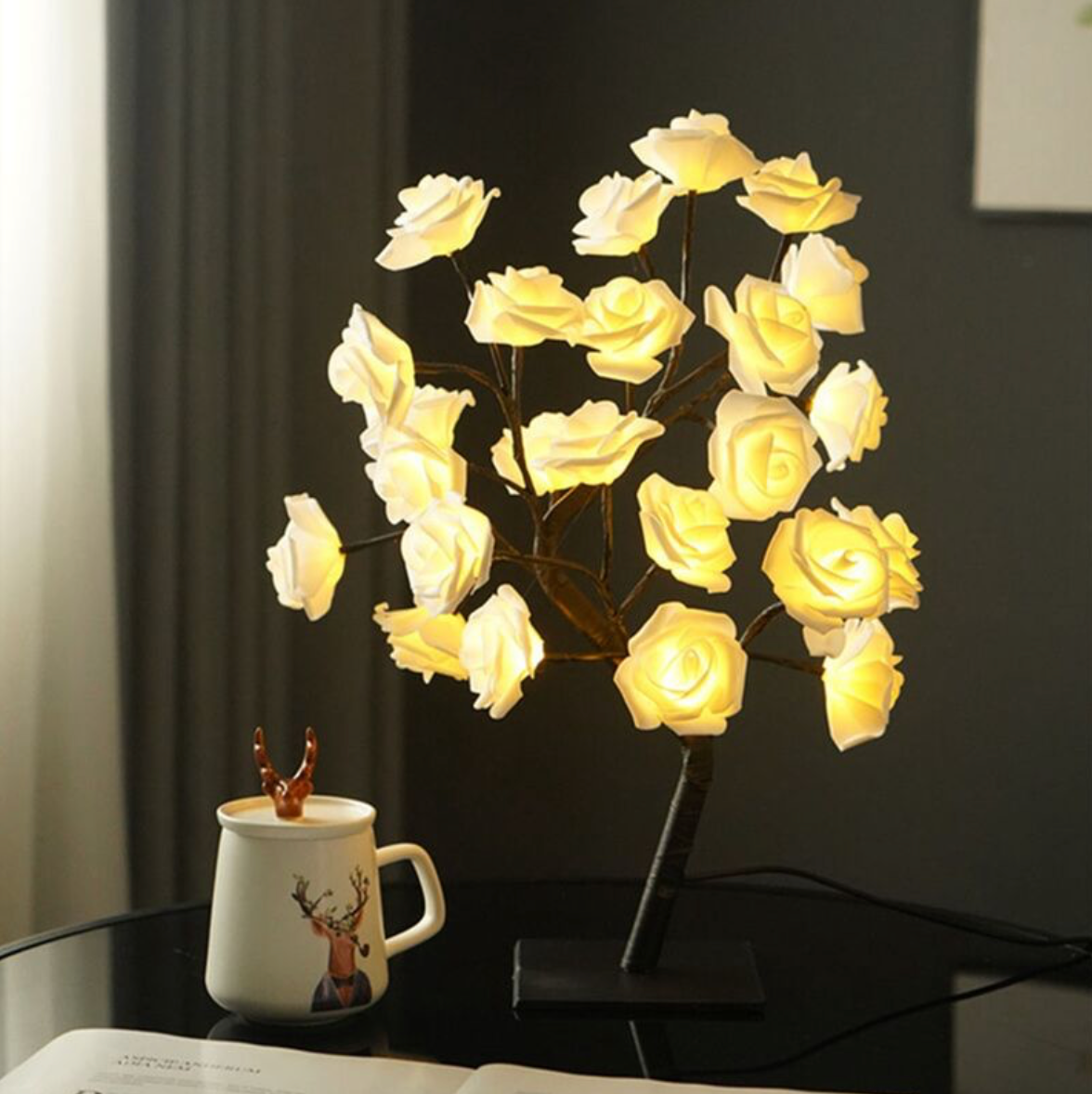 Lampe de table LED Jaune